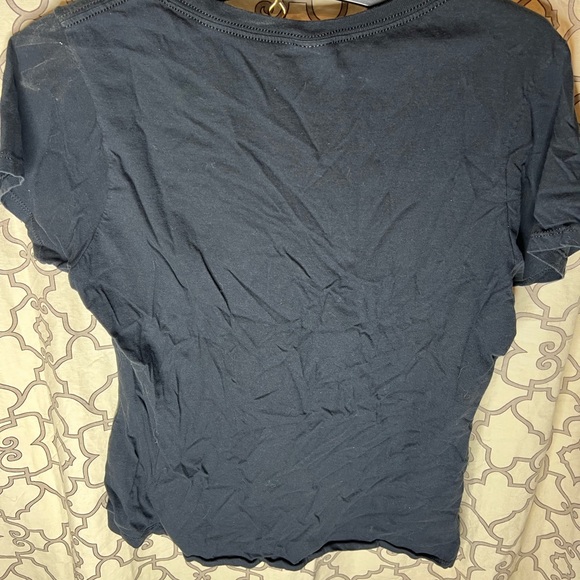 Black BTS T-Shirt Size Large Beach Theme K Pop - Picture 4 of 4